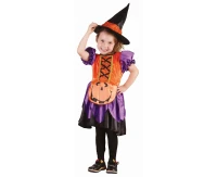 Role play-set for child Witch Pumpkin (dress, hat), size 92/104 cm
